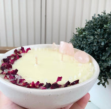 Load image into Gallery viewer, Crystal Infused Ceramic Bowl