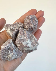 Small Raw Lepidolite